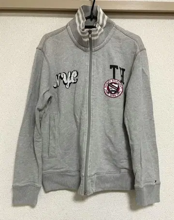 타미힐피거 그레이 집업 후드티