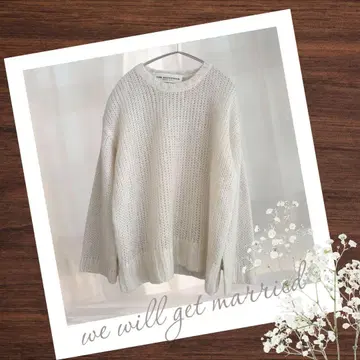 THE SHINZONE 모헤어 쉬어 니트