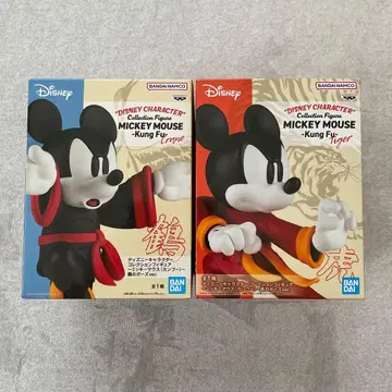 미키마우스 쿵푸 피규어 2체 세트