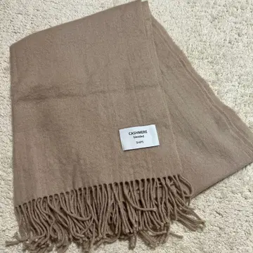 SHIPS 캐시미어 블렌드 스톨 베이지