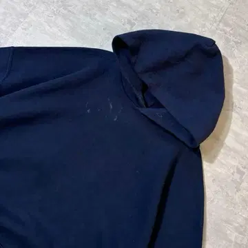 90s RUSSELL ATHLETIC 맨투맨 후드티 네이비 2XL