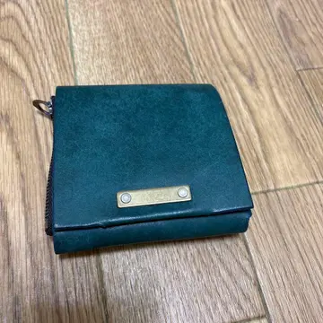 [새상품] 푸에블로 페트롤리오 (그린) 다기능 컴팩트 접이식 지갑