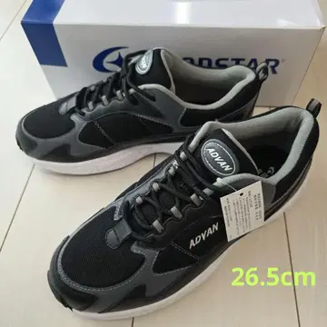 MOONSTAR ADWAN 3E 블랙/그레이 스니커즈 26.5cm 통학