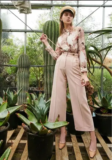 eimy istoire 스프링 체인 서스펜더 팬츠 S