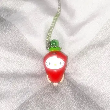 나메코 재배 키트 키티 콜라보 딸기 스트랩