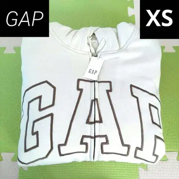 GAP 로고 보아 안감 집업 후드티 XS