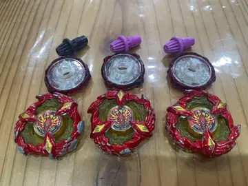 피닉스 윙 빨간색 베이블레이드X 3개