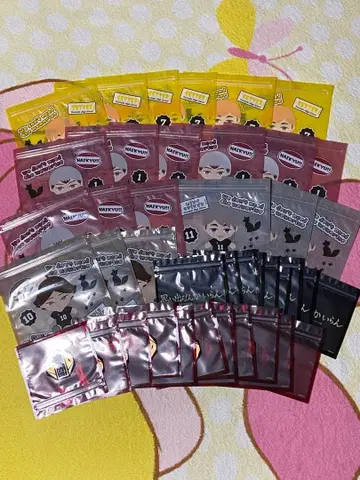 하이큐 후류 복권 지퍼 백