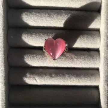 [ Lil Lili ] 핑크 하트 반지