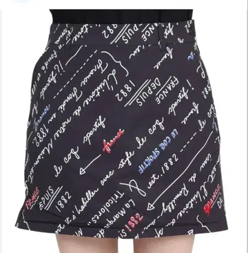 르꼬끄 스포르티브 골프웨어 스커트 올 패턴