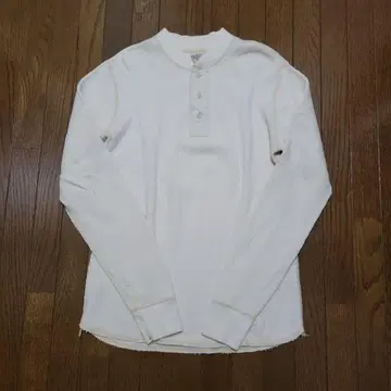 버즈릭슨 긴팔 티셔츠 S 아이보리 내추럴