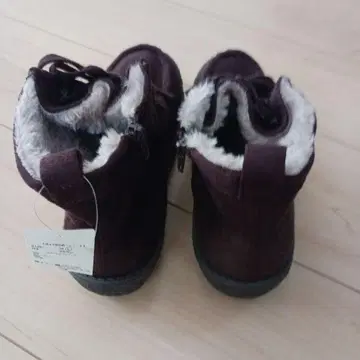 새상품 퍼플 스웨이드 숏부츠