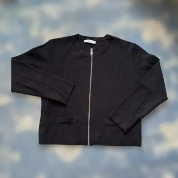 ZARA KNIT L 사이즈 블랙 가디건
