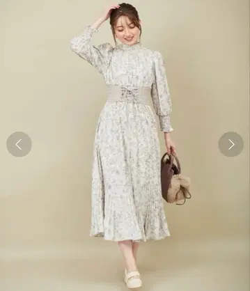 31 sons de mode 꽃무늬 롱 원피스