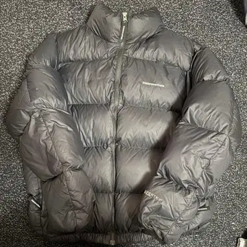 thisisneverthat 블랙 다운 자켓 M