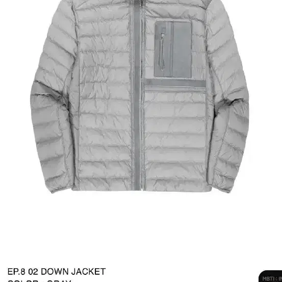 XLIM | 엑슬림 [2] Xlim Padded Padded Iron Gray #xlim,#xlim패딩