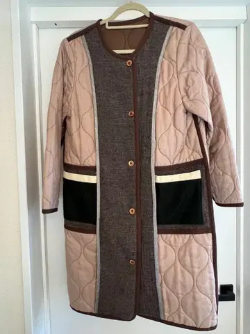 이페이 타케이 퀼팅 롱 자켓