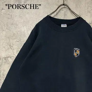 [ 초레어 ] GILDAN 맨투맨 포르쉐 자수 구제 의류 vintage