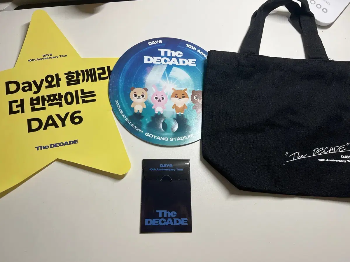 Day6 Goyang concert entrance gift wts