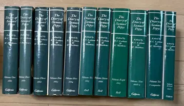 사무엘 피프스 일기 전 11권 (Latham=Matthews 판) 영문