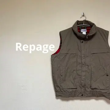 Repage 충전솜 베스트 체크 라이너