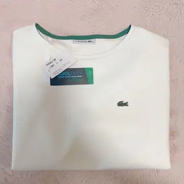 Lacoste 쿨맥스 반팔 T셔츠 화이트