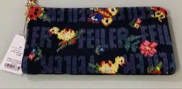 FEILER 하이디 패턴 안쪽 꽃무늬 파우치