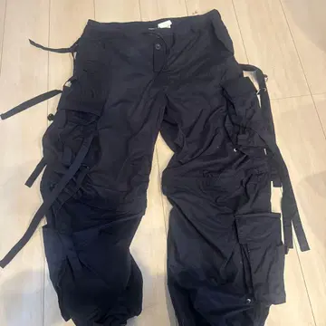 GS 네이비 카고 팬츠 M 사이즈