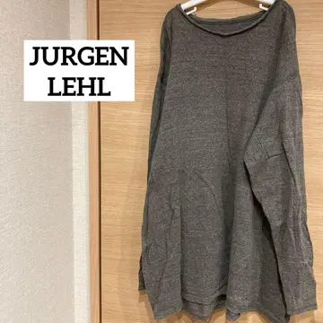 요건 레일 얇은 소재 니트 상의 긴팔