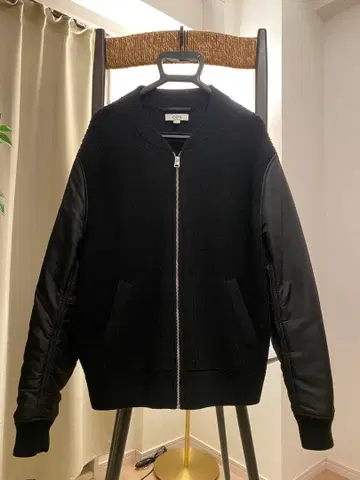 COS 패널 메리노울 봄버 자켓