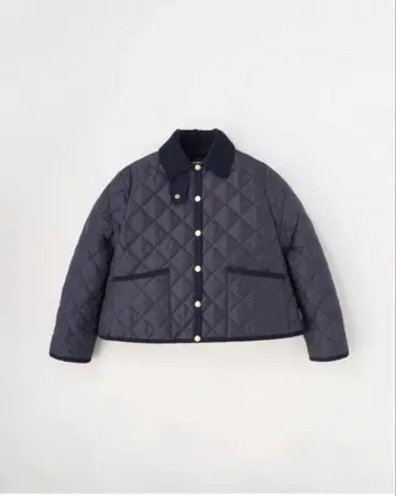 TRADITIONAL WEATHERWEAR 퀼팅 자켓 네이비