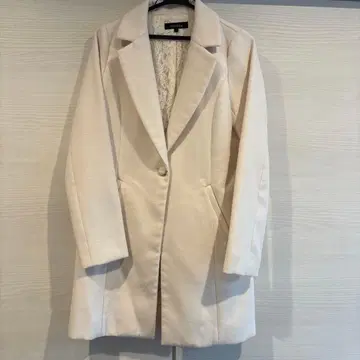 rienda 아이보리 롱 코트 S 사이즈