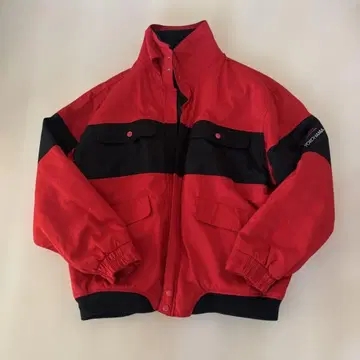 YOKOHAMA 점퍼 레드 블랙