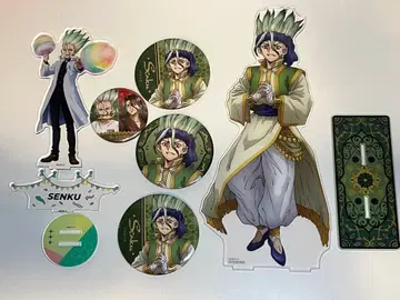 이시가미 센쿠 아크릴 스탠드 & 캔뱃지 & 피규어 세트 (3개까지)