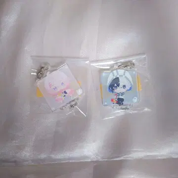 프라가리아 메모리즈 윌메쉬 차코 이어지는 아크릴 참 2개