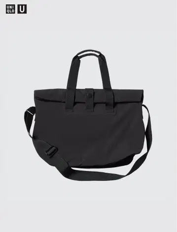 유니클로 U 롤백 블랙