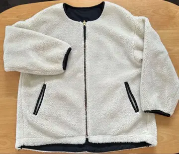 글로벌 워크 리버서블 보아 블루종