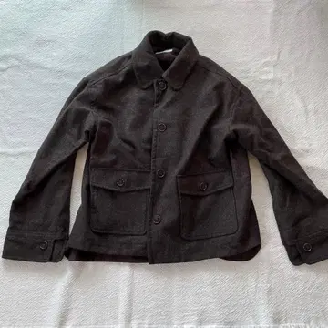 POU DOU DOU CPO 블루종 셋업 브라운