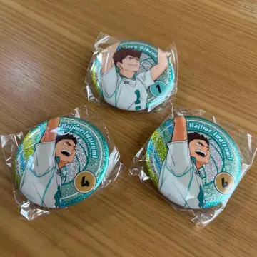 하이큐 캔 배지 오이카와 토오루 이와이즈미 하지메