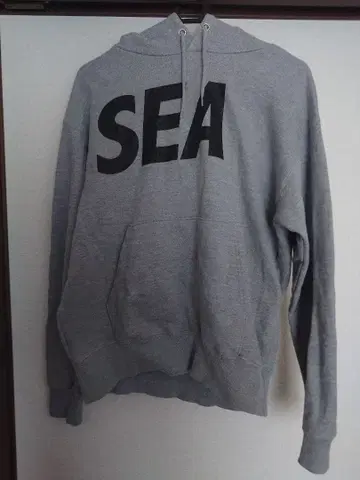 WIND AND SEA 후드티 그레이 M 사이즈
