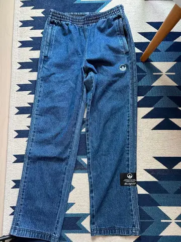 adidas 미드 허리 데님 팬츠