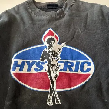 레어한 HYSTERIC 블랙 트레이닝복