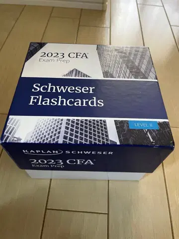 Schweser 2023 CFA 플래시 카드 Level 2