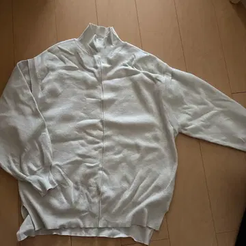 화이트 하이넥 니트 FREE 사이즈