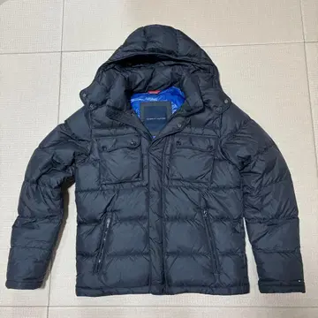 TOMMY HILFIGER 블랙 다운 자켓 M