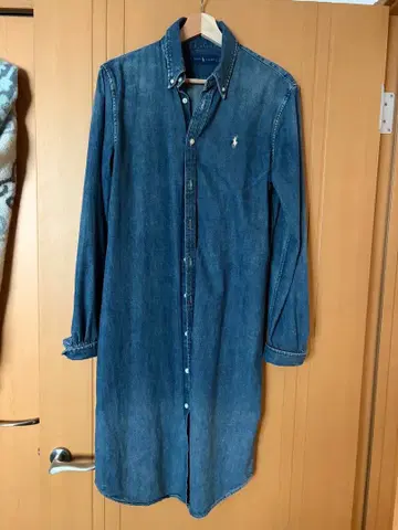 랄프 로렌 데님 long 셔츠