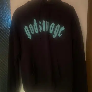 godsavage 후드티와 팬츠 세트 블랙