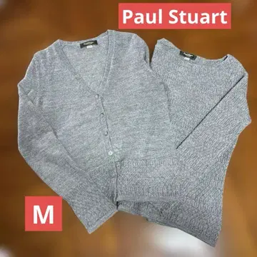 폴 스튜어트 긴팔 알파카 앙상블 니트 세트 M 사이즈