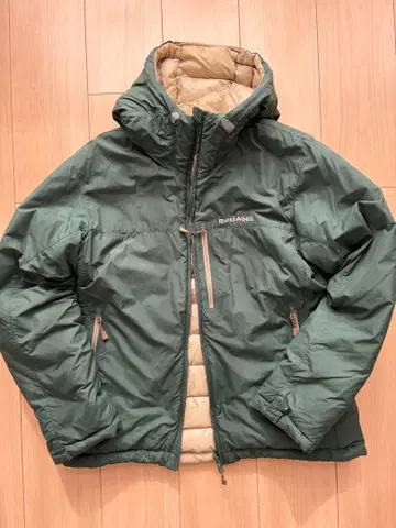 콜로라도 후드티 Women's L 사이즈 그린/베이지