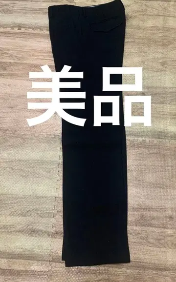 새상품급 united bamboo 블랙 울 팬츠 슬랙스 M 사이즈